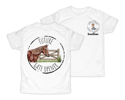 Future Horse Gate Opener Personalized Short or Long Sleeves Shirt
