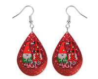 Loves Gnomes Teardrop Earrings