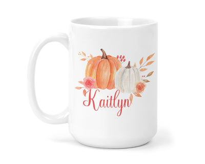 Pumpkins 15 oz Personalized Coffee Mug