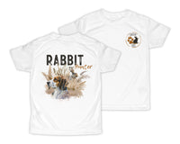 Rabbit Hunter Personalized Short or Long Sleeves Shirt - Sew Lucky Embroidery