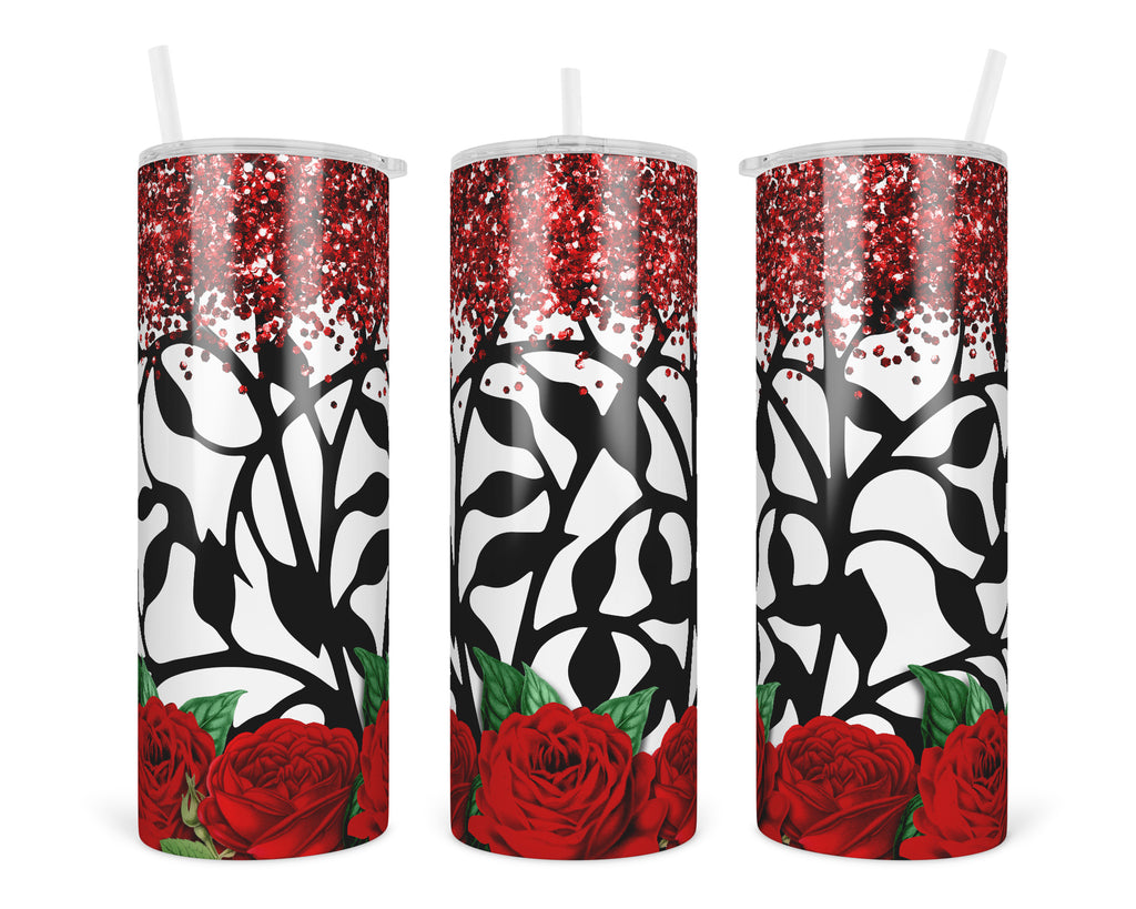 Sunflower Tumbler and Engraved Script Name - 20oz Hot Tumbler with