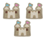 Sand Castle Felties (set of 3)