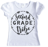 School Tribe with Arrows Back to School Shirt - Sew Lucky Embroidery