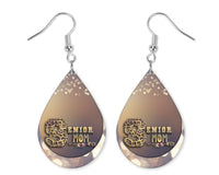 Senior Mom Teardrop Earrings