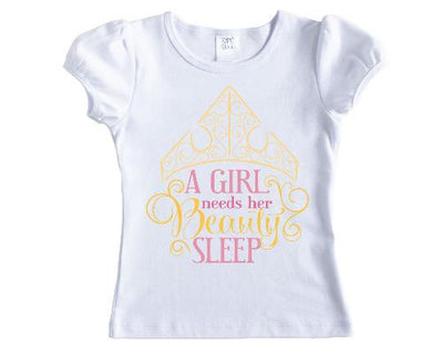 A Girl Needs her Beauty Sleep Princess Shirt