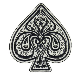Ace of Spades Patch - Sew Lucky Embroidery