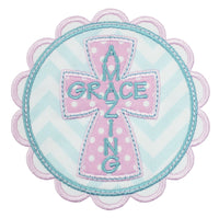 Amazing Grace Patch - Sew Lucky Embroidery