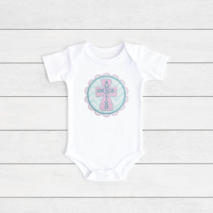 Amazing Grace Patch - Sew Lucky Embroidery