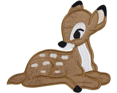 Baby Deer Sew or Iron on Embroidered Patch