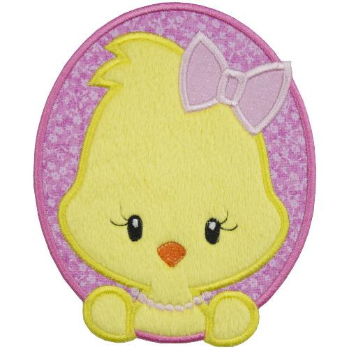 Baby Girl Easter Chick Patch - Sew Lucky Embroidery