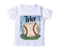 Baseball Personalized Shirt - Sew Lucky Embroidery