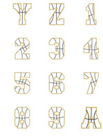 basketball letters and numbers chart 5