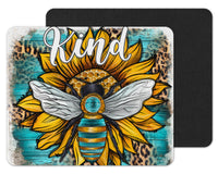 Bee Kind Mouse Pad - Sew Lucky Embroidery