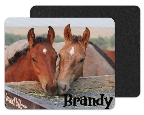Horses Custom Personalized Mouse Pad