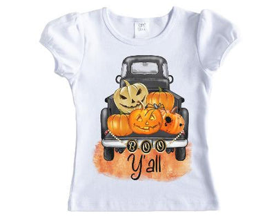 Boo Y'all Truck Halloween Shirt