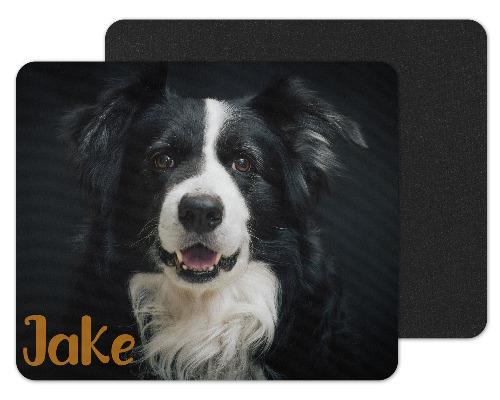 Border Collie Dog Custom Personalized Mouse Pad