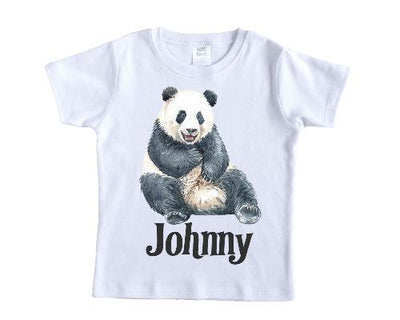 Boy Panda Personalized Shirt