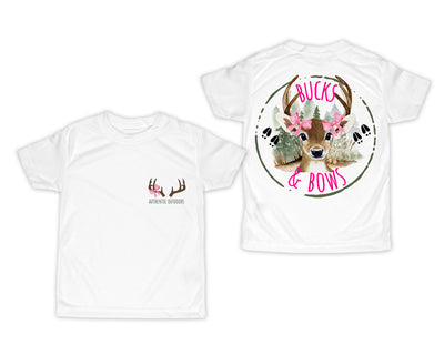 Bucks and Bows Girl's Deer Shirt