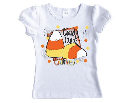 Candy Corn Cutie Printed Shirt 