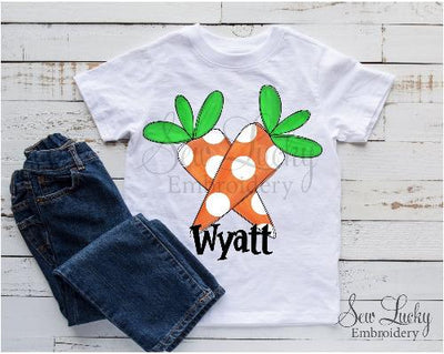 Carrots Personalized Easter Shirt
