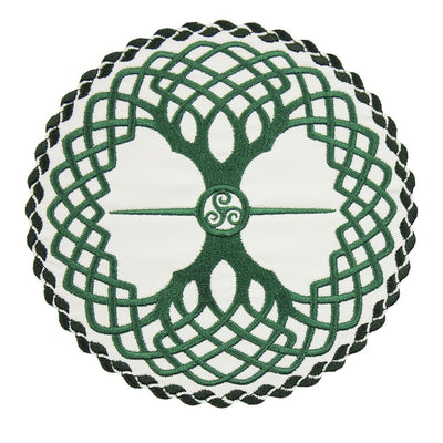 Celtic Tree of Life Sew or Iron on Embroidered Patch