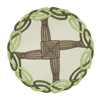 Brigid's Celtic Cross Patch - Sew Lucky Embroidery