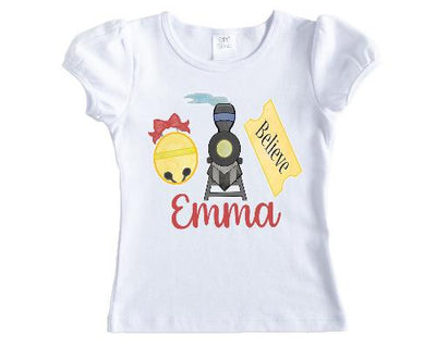 Christmas Train Personalized Shirt