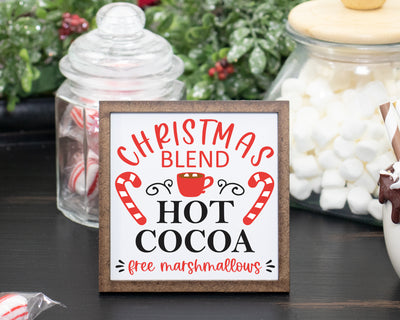 Christmas Blend Tier Tray Sign