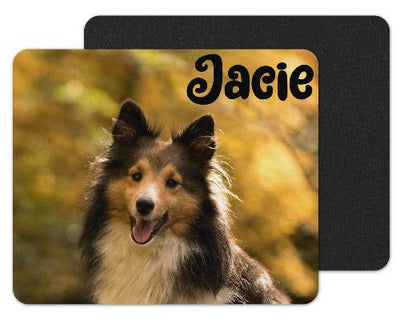 Collie Dog Custom Personalized Mouse Pad