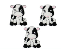 Cow Uncut Felties (set of 3)