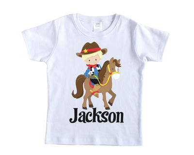 Cowboy Personalized Western Shirt