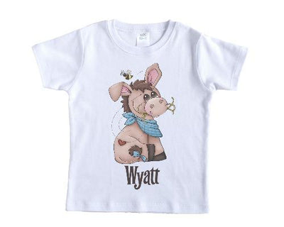 Cute Baby Donkey Personalized Shirt