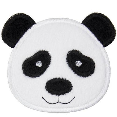 Cute Panda Sew or Iron on Embroidered Patch