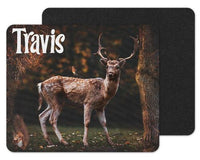Deer Custom Personalized Mouse Pad - Sew Lucky Embroidery
