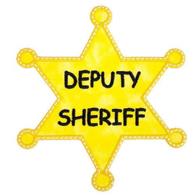 Deputy Sheriff Sew or Iron on Embroidered Patch