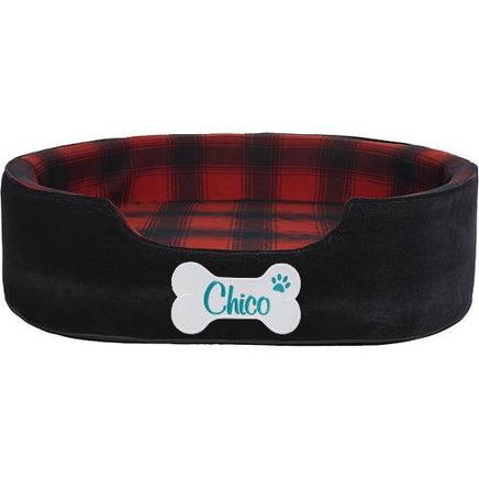 Dog Bone Personalized Patch - Sew Lucky Embroidery