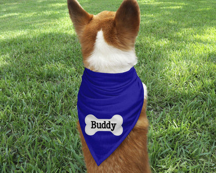 Dog Bone Personalized Patch - Sew Lucky Embroidery