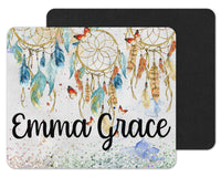 Dream Catcher Custom Personalized Mouse Pad - Sew Lucky Embroidery