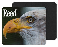 Eagle Head Custom Personalized Mouse Pad - Sew Lucky Embroidery