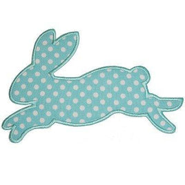 Easter Bunny Silhouette Patch - Sew Lucky Embroidery