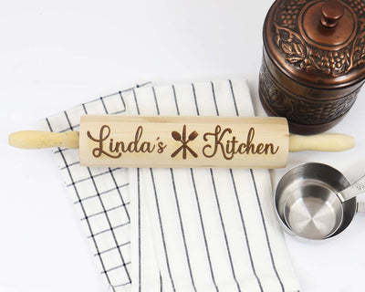 Engraved Rolling Pin FULL SIZE
