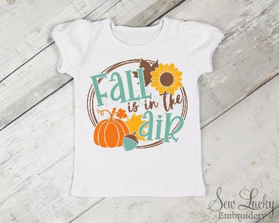 Fall is in the Air Girls Shirt