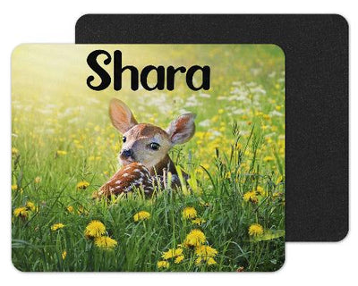 Fawn Custom Personalized Mouse Pad