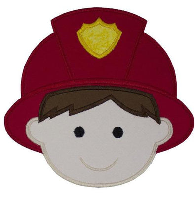 Fire Fighter Sew or Iron on Embroidered Patch