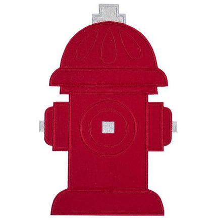 Fire Hydrant Patch - Sew Lucky Embroidery