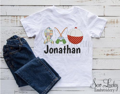 Fishing Trio Personalized Shirt