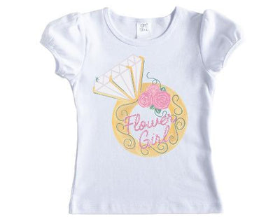 Flower Girl Ring Wedding Shirt