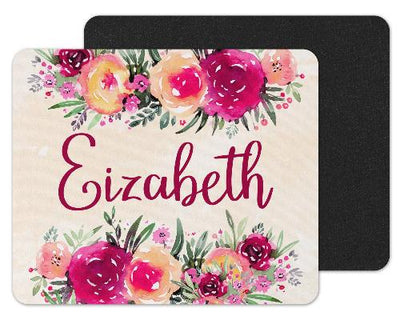 Flowers Custom Personalized Mouse Pad
