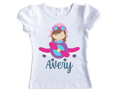 Flying Girl Personalized  Shirt