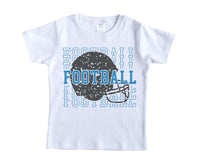 Football Stacked Shirt - Sew Lucky Embroidery